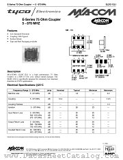 ELDC-12LI datasheet pdf Tyco Electronics