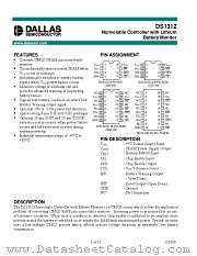 DS1312 datasheet pdf MAXIM - Dallas Semiconductor