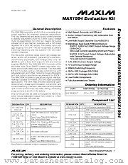 MAX1994EVKIT datasheet pdf MAXIM - Dallas Semiconductor