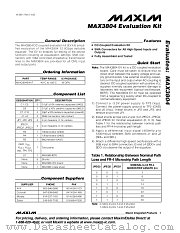 MAX3804EVKIT datasheet pdf MAXIM - Dallas Semiconductor
