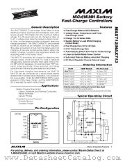 MAX712 datasheet pdf MAXIM - Dallas Semiconductor