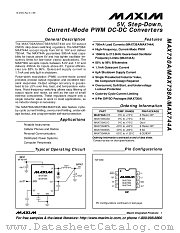 MAX730A datasheet pdf MAXIM - Dallas Semiconductor