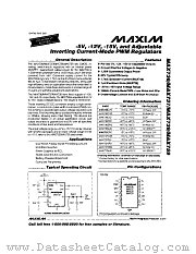 MAX736 datasheet pdf MAXIM - Dallas Semiconductor