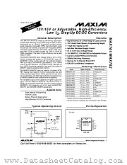 MAX761 datasheet pdf MAXIM - Dallas Semiconductor