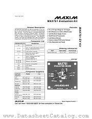 MAX761EVKIT datasheet pdf MAXIM - Dallas Semiconductor