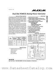 MAX780 datasheet pdf MAXIM - Dallas Semiconductor