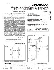 MAX797H datasheet pdf MAXIM - Dallas Semiconductor