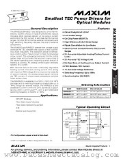 MAX8520 datasheet pdf MAXIM - Dallas Semiconductor
