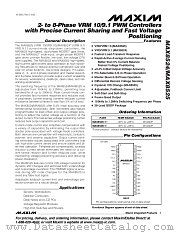 MAX8525 datasheet pdf MAXIM - Dallas Semiconductor