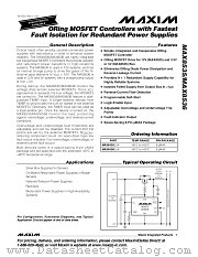 MAX8536 datasheet pdf MAXIM - Dallas Semiconductor
