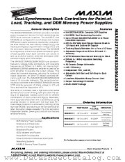 MAX8537 datasheet pdf MAXIM - Dallas Semiconductor