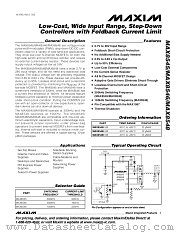 MAX8545 datasheet pdf MAXIM - Dallas Semiconductor