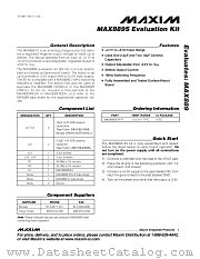 MAX889SEVKIT datasheet pdf MAXIM - Dallas Semiconductor