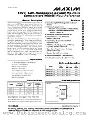 MAX9118 datasheet pdf MAXIM - Dallas Semiconductor