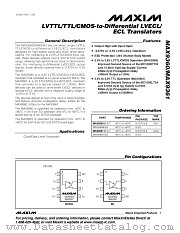 MAX9361 datasheet pdf MAXIM - Dallas Semiconductor