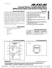 MAX9381 datasheet pdf MAXIM - Dallas Semiconductor