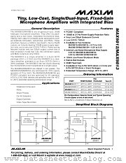MAX9812H datasheet pdf MAXIM - Dallas Semiconductor