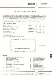 SAA5030 datasheet pdf mble