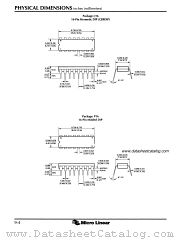 J16 datasheet pdf Micro Linear