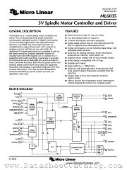 ML6035 datasheet pdf Micro Linear