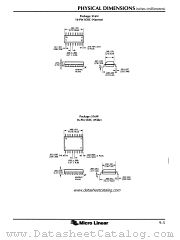 S16W datasheet pdf Micro Linear