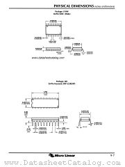 J20 datasheet pdf Micro Linear