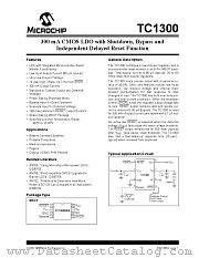TC1300 datasheet pdf Microchip