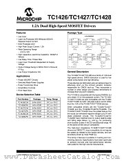 TC1426 datasheet pdf Microchip