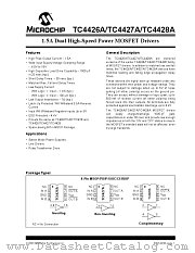TC4426A datasheet pdf Microchip