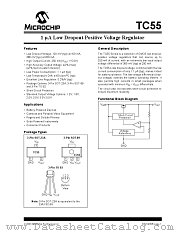 TC55 datasheet pdf Microchip