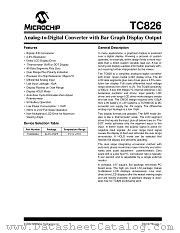 TC826 datasheet pdf Microchip