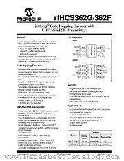 RFHCS362F datasheet pdf Microchip