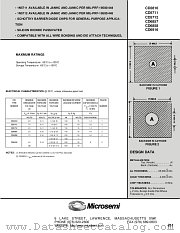 CD6857 datasheet pdf Microsemi