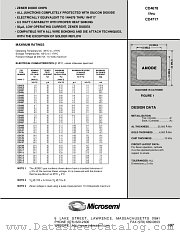 CD4680 datasheet pdf Microsemi