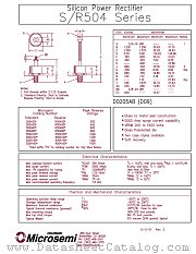 S50410 datasheet pdf Microsemi