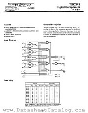 TC343AL/CL datasheet pdf Microsemi