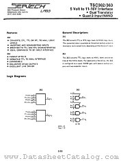 TC363AL/CL datasheet pdf Microsemi