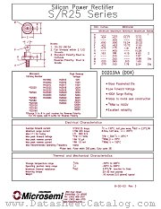 S2520 datasheet pdf Microsemi