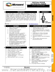 JANTXV1N3000B datasheet pdf Microsemi