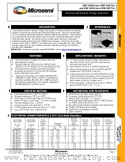 SMCG6052 datasheet pdf Microsemi
