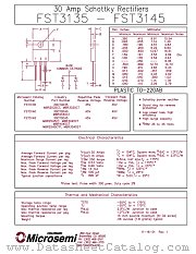 MBR4045CT datasheet pdf Microsemi