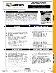 SMCJ54C datasheet pdf Microsemi