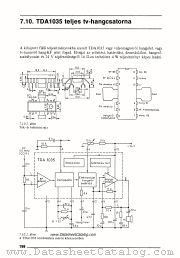 TDA1035 datasheet pdf Mikroelektronikai Vallalat