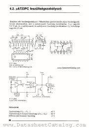 uA723PC datasheet pdf Mikroelektronikai Vallalat