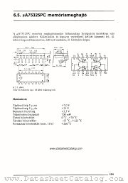 uA75325PC datasheet pdf Mikroelektronikai Vallalat