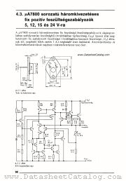 uA7800 series datasheet pdf Mikroelektronikai Vallalat