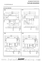 H27 datasheet pdf Mitsubishi Electric Corporation