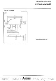 H27R datasheet pdf Mitsubishi Electric Corporation