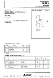 MI301 datasheet pdf Mitsubishi Electric Corporation