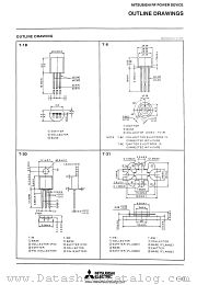 T-1B datasheet pdf Mitsubishi Electric Corporation